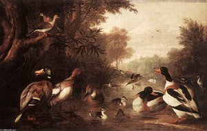 Landscape With Ducks — Jakab Bogdány