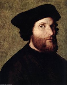 Self-portrait — Lorenzo Lotto