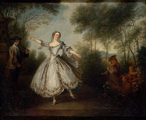 La Camargo Dansant — Nicolas Lancret