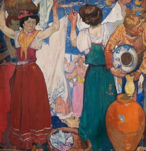 The Washerwomen — Frank Brangwyn