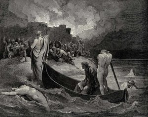 I Could Not Hear What Terms He Offered Them But They Conferred Not Long — Paul Gustave Doré