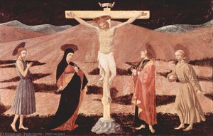Christ On Cross — Paolo Uccello, Early Renaissance