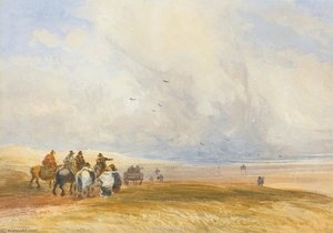 Ulverstone Sands, Cumbria — David Cox