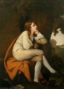 Edwin, From Dr Beattie's Minstrel — Joseph Wright Of Derby