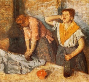Les Repasseuses, Musee D'orsay, Paris — Edgar Degas