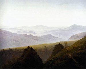 Morning In The Mountains — Caspar David Friedrich, Romanticism