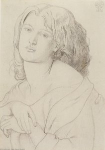 Portrait Of Fanny Cornforth — Dante Gabriel Rossetti