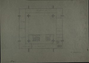 4th Floor (design For A Foreign Representation Of The Gdr. Floor Plan) — Franz Ehrlich