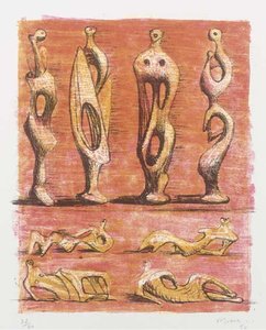 Standing And Reclining Figures — Henry Moore