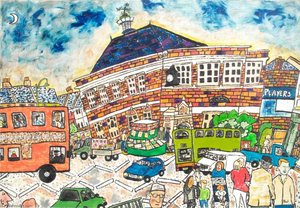 Four Tooting, South London Street Scenes (panel 1 Of 4) — Paul Clements, Other