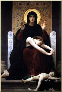 Virgin Of Consolation — William-adolphe Bouguereau