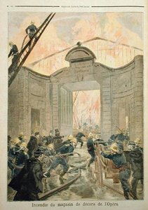 Fire In The Scene Dock Of The Opera De Paris — Oswaldo Tofani