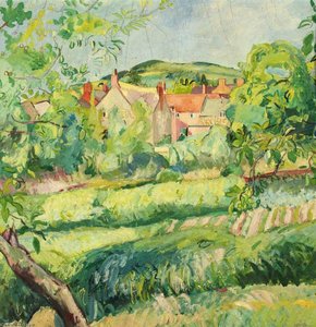 Towards Golden Cap — Edward Wolfe, Post-impressionism