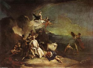 The Rape Of Europa — Giambattista Tiepolo, Baroque