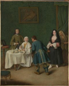 The Temptation — Pietro Longhi
