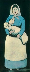 Nurse With Baby — Niko Pirosmani