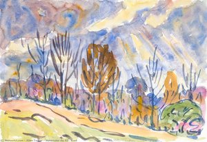 Watercolor no. 63, Road