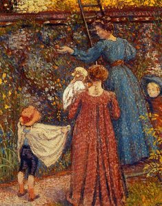 Picking Fruit (no.2) — Georges Lemmen