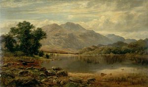 In the Trossachs, Loch Achray from the Island