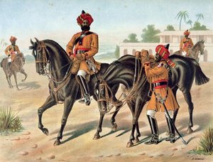 The 1st Bengal Cavalry — Richard Simkin