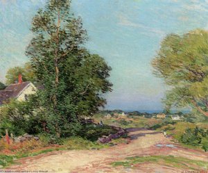Road To Cape Porpoise — Willard Leroy Metcalf