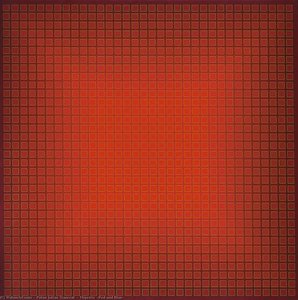 Majestic (red And Blue) — Polan Julian Stanczak