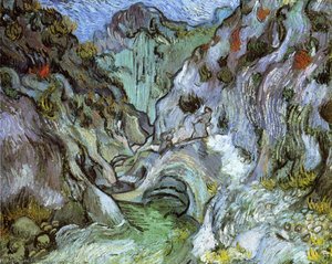 Ravine — Vincent Willem Van Gogh, Post-impressionism