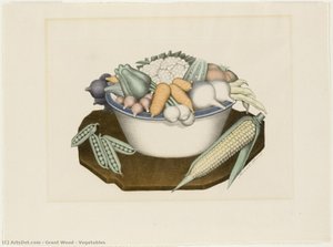 Vegetables — Grant Wood