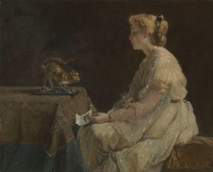 The Present — Alfred Stevens