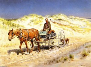 The King Of The Montauks — Edward Lamson Henry