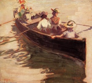 Boating — Egon Schiele, Expressionist Movement