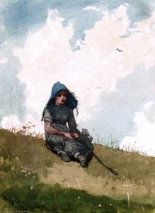 Little Shepherdess — Winslow Homer, Contemporary Realism