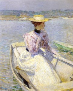 The White Dory — Frederick Childe Hassam