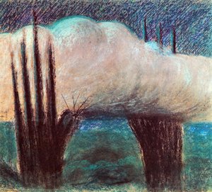 Evening — Mikalojus Konstantinas Čiurlionis