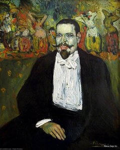 Portrait De Gustave Coquiot — Pablo Picasso, Cubist Portrait