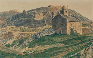 Chapelle De Tous Les Saints, Sion, 1915 All Saint's Chapel, Sion , 1915 — Raphy Dallèves