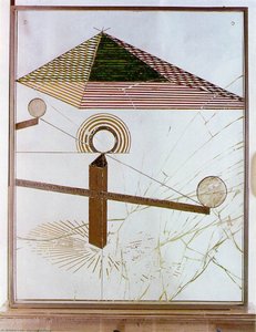 To Be Looked At (from The Other Side Of The Glass) With One Eye, Close To, For Almost An Hour — Marcel Duchamp, Conceptual Art