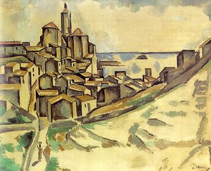 Landscape At Cadaquès, Private Collection, Basl — André Derain