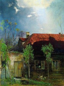 Little House In The Province. Spring — Aleksey Savrasov