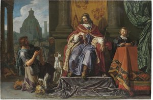 David Gives Uriah A Letter For Joab — Pieter Pietersz Lastman