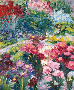 Anna Wieds Garden — Emile Nolde, Expressionist Style