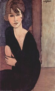 Portrait Of Madame Reynouard — Amedeo Clemente Modigliani