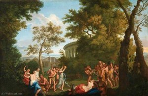 Bacchanal with the Drunken Silenus on an Ass