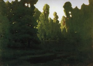 Forest — Arkhip Ivanovich Kuindzhi, Luminism