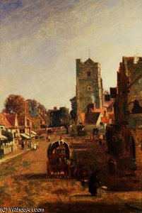 A View Of Pinner — John William Buxton Knight