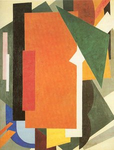 Architectonics In Painting — Lyubov Sergeyevna Popova, Abstract Art