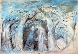 Dante And Virgil Enter The Woods — William Blake, Romanticism