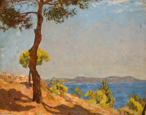 Mediterranean Coastline — Algernon Talmage