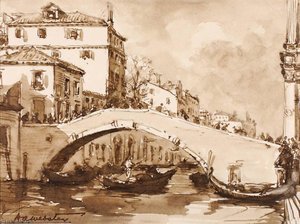 Rio Dei Mendicanti No. 2, Venice — Herman Armour Webster