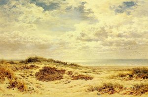 Morning On The Sussex Coast — R.a Benjamin Williams Leader, Pre-raphaelites
